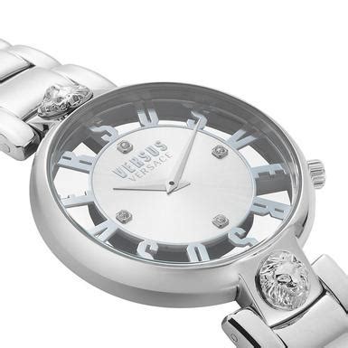 Versus Versace Womens Silver 34 mm Kirstenhof Watch 